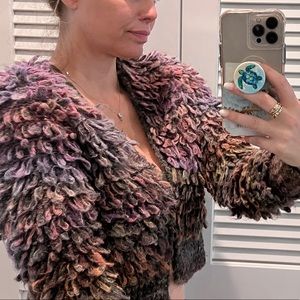 Sleeping on Snow Anthropologie multi color cardigan! XXS petite